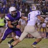 Zack Frazier running down an opponent.